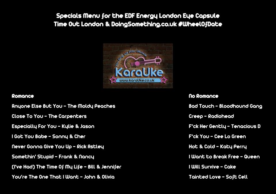 karaoke dating london